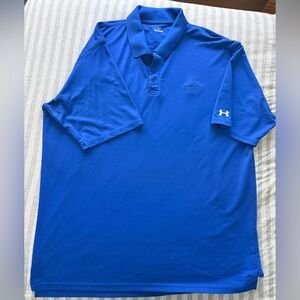 Under Armour Men's Vibrant Blue Polo